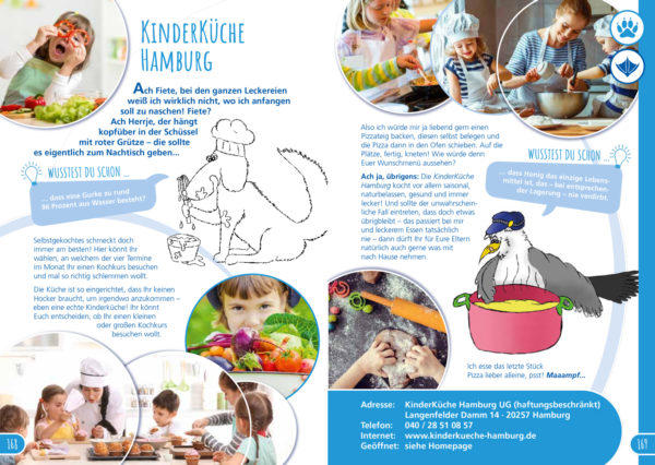 Beschreibung kinderreiseführer kinderküche hamburg